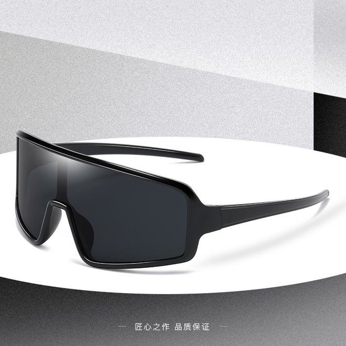 Wholesale Large Frame Cycling Sports Sunglasses Adult Windproof Glasses JDC-SG-LanY001