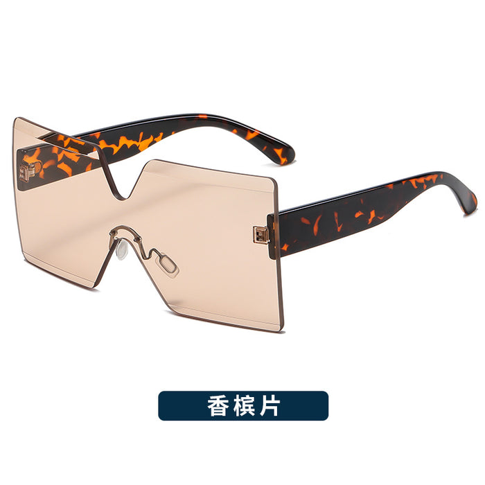 Jewelry WholesaleWholesale large frame frameless PC lens sunglasses JDC-SG-SengB014 Sunglasses 森邦 %variant_option1% %variant_option2% %variant_option3%  Factory Price JoyasDeChina Joyas De China