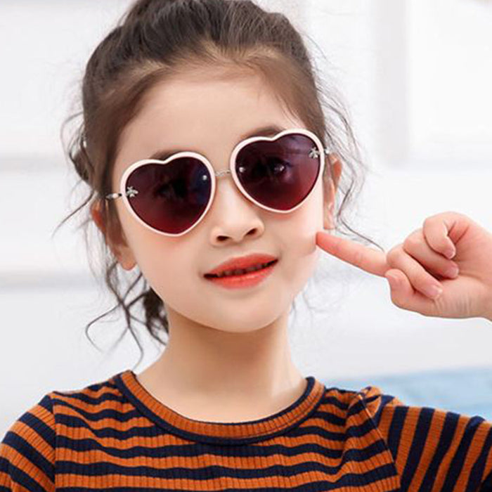 Jewelry WholesaleWholesale love little bee children's sunglasses JDC-SG-KD140 Sun Glasses 珂盾 %variant_option1% %variant_option2% %variant_option3%  Factory Price JoyasDeChina Joyas De China