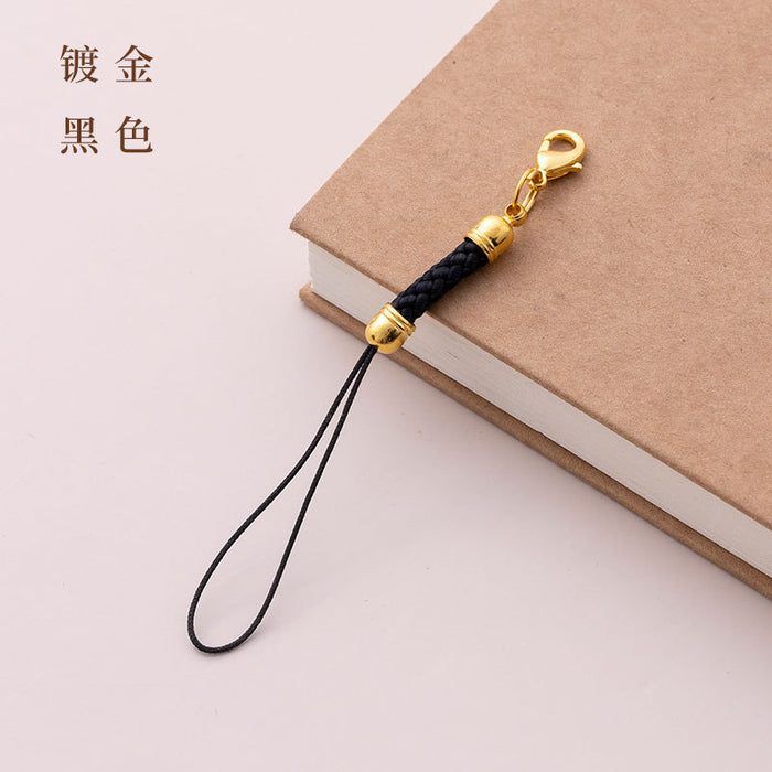 Wholesale Keychain Iron Polyester Handmade Material Accessories Lanyard 10pcs JDC-KC-JuZ002