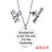 Jewelry WholesaleWholesale Stainless Steel Round Graduation Season Necklace JDC-NE-GangGu002 Necklaces 钢古 %variant_option1% %variant_option2% %variant_option3%  Factory Price JoyasDeChina Joyas De China