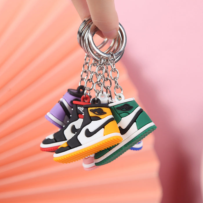 Wholesale Cartoon PVC Soft Sneakers Keychain (F) MOQ≥2 JDC-KC-LLi001