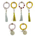 Jewelry WholesaleWholesale baseball and softball elastic rope silicone key chain JDC-KC-ZhiS003 Keychains 智尚 %variant_option1% %variant_option2% %variant_option3%  Factory Price JoyasDeChina Joyas De China