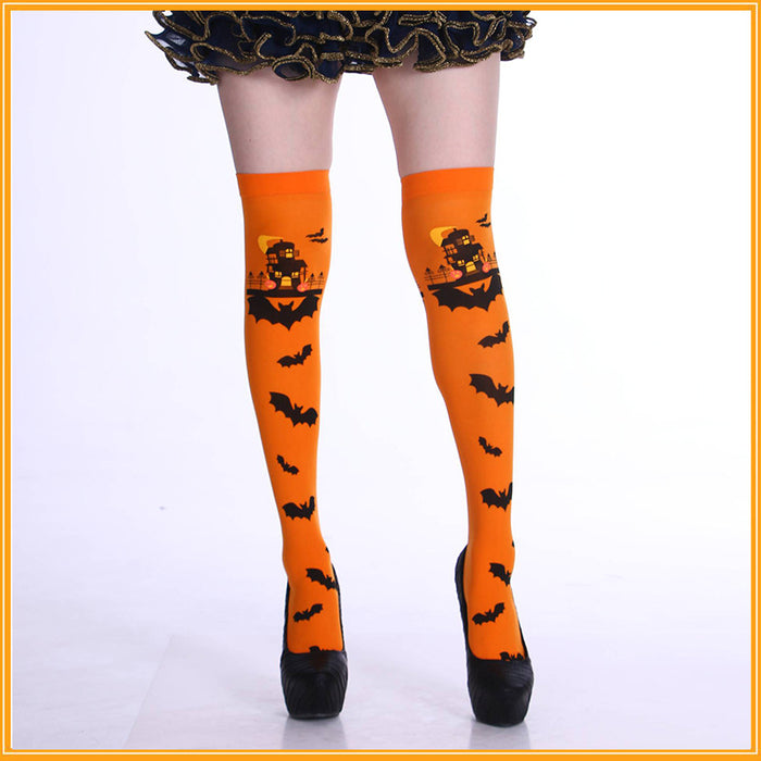 Wholesale Socks Cloth Halloween Skeleton Gloves Skull Skeleton Paws Bleeding MOQ≥2 JDC-SK-hengz003