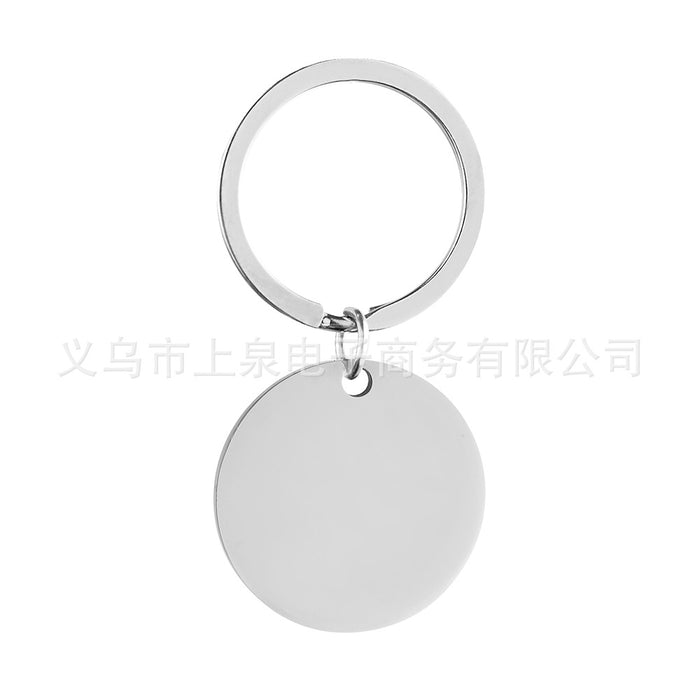 Jewelry WholesaleWholesale Father's Day gift stainless steel keychain MOQ≥2 JDC-KC-ShangQ004 Keychains 上泉 %variant_option1% %variant_option2% %variant_option3%  Factory Price JoyasDeChina Joyas De China