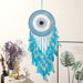 Jewelry WholesaleWholesale Large Dreamcatcher Arrangement Feather Wind Chime Ornament MOQ≥2 JDC-DC-YXuan011 Dreamcatcher 奕萱 %variant_option1% %variant_option2% %variant_option3%  Factory Price JoyasDeChina Joyas De China