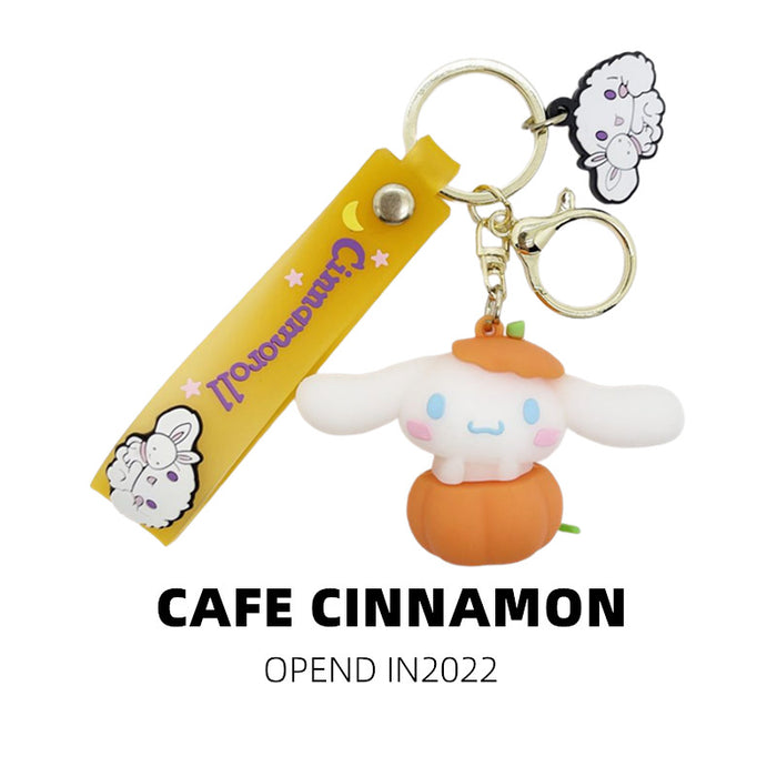 Wholesale Keychain PVC Soft Adhesive Cute Cartoon Creative Ornament JDC-KC-JiaoL017