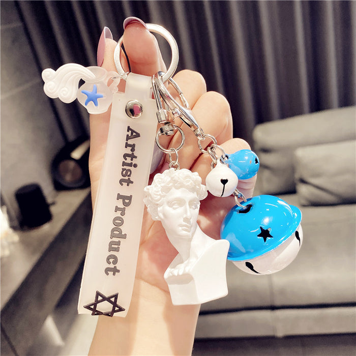 Wholesale Exquisite Sculpture Resin Keychain JDC-KC-YCYK001