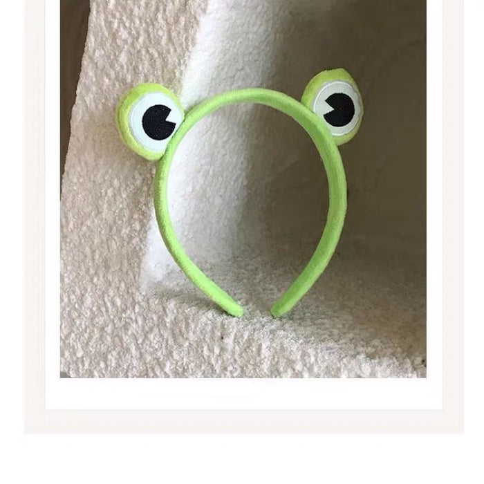 Wholesale frog face cloth hair band animal headband JDC-HD-XYi002