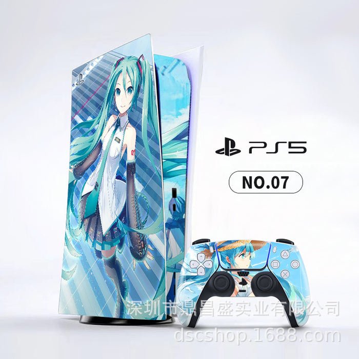 Wholesale Cartoon PS5 Game Console And Handle PVC Sticker (M) MOQ≥2 JDC-ST-DCS003