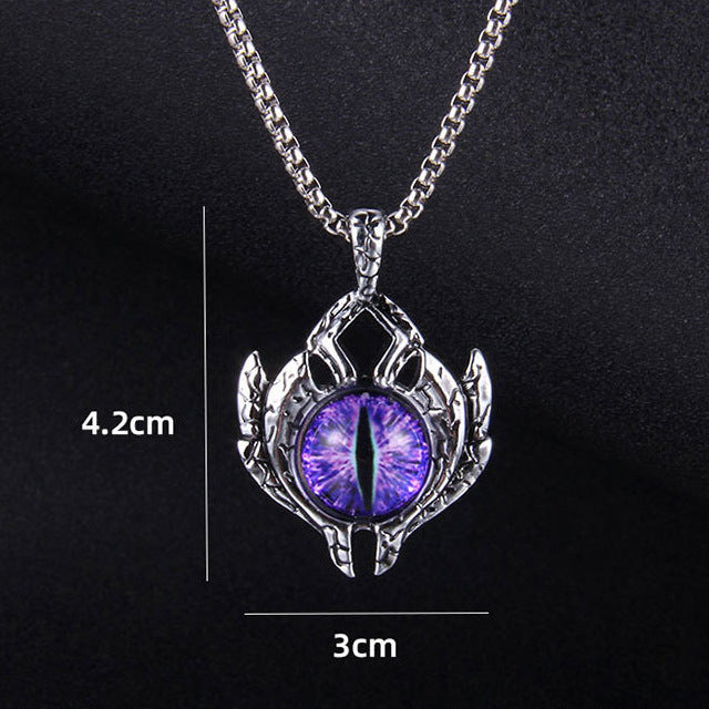 Wholesale Necklaces Alloy Devil's Eye Skull JDC-NE-NingL002