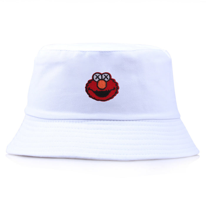 Wholesale Sesame Street Pattern Double Sided Bucket Hat Casual Versatile JDC-FH-PDai013