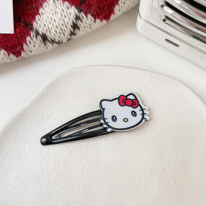 Jewelry WholesaleWholesale cat vintage black-rimmed hairpin JDC-HC-BL001 Hair Clips 冰澜 %variant_option1% %variant_option2% %variant_option3%  Factory Price JoyasDeChina Joyas De China