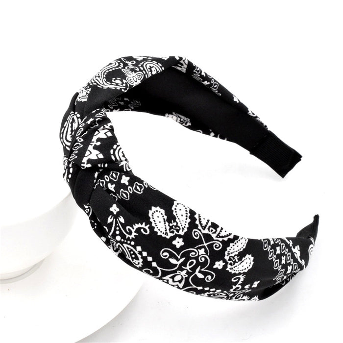 Jewelry WholesaleWholesale Ethnic Bohemian Knotted Headband JDC-HD-Linxiu008 Headband 灵秀 %variant_option1% %variant_option2% %variant_option3%  Factory Price JoyasDeChina Joyas De China