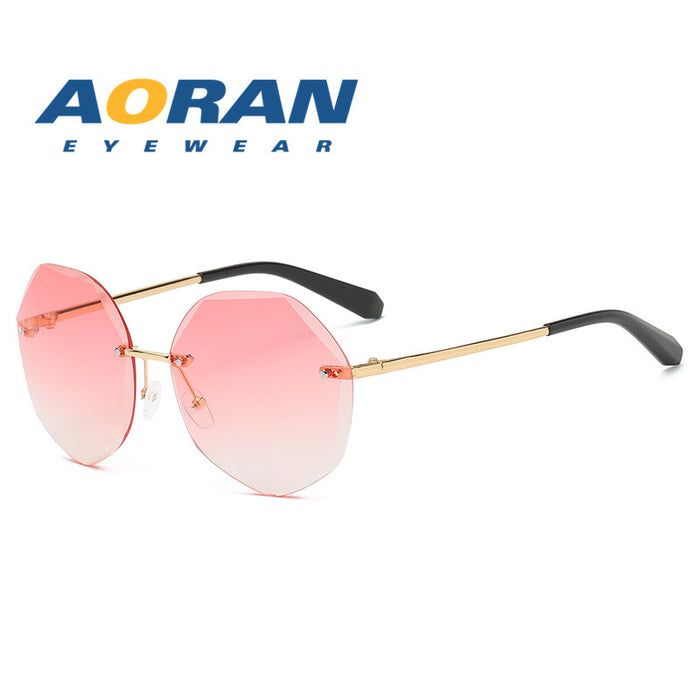 Jewelry WholesaleWholesale frameless sunscreen thin anti ultraviolet Sunglasses JDC-SG-AoR004 Sunglasses 奥然 %variant_option1% %variant_option2% %variant_option3%  Factory Price JoyasDeChina Joyas De China