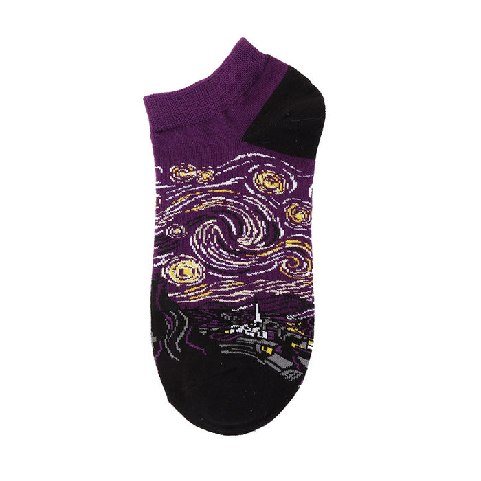 Wholesale men's and women's same style socks JDC-SK-XinH007