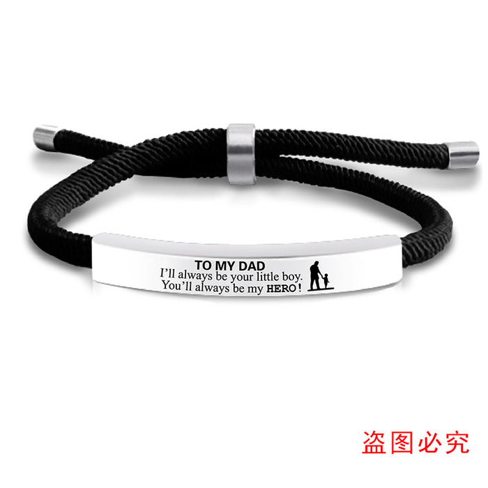 Jewelry WholesaleWholesale stainless steel to my dad father's Day gift Bracelet JDC-BT-ganggu011 Bracelet 钢古 %variant_option1% %variant_option2% %variant_option3%  Factory Price JoyasDeChina Joyas De China