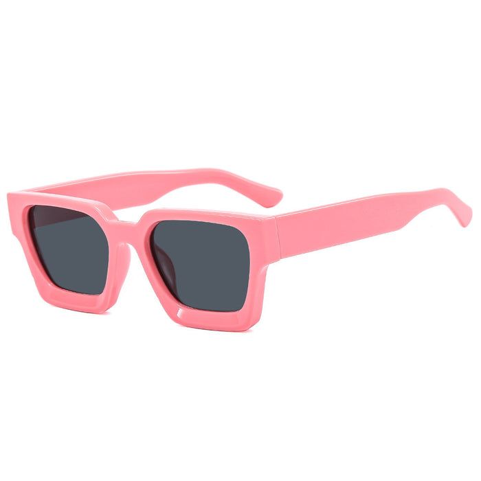 Wholesale Sunglasses PC Large Frame Square UV Protection JDC-SG-PLS103