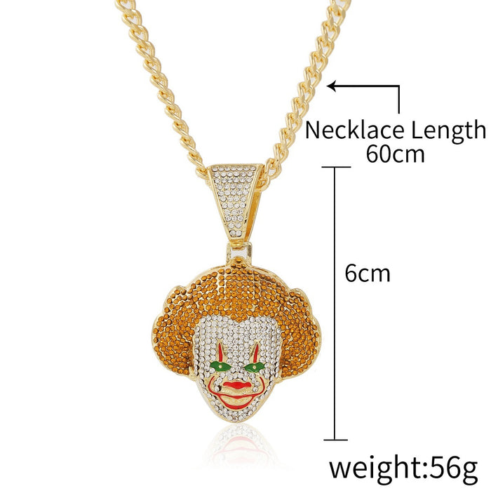 Jewelry WholesaleWholesale Diamond Cross Pendant Exaggerated Hip Hop Men's Necklace JDC-NE-GSJY006 Necklaces 嘉溢 %variant_option1% %variant_option2% %variant_option3%  Factory Price JoyasDeChina Joyas De China