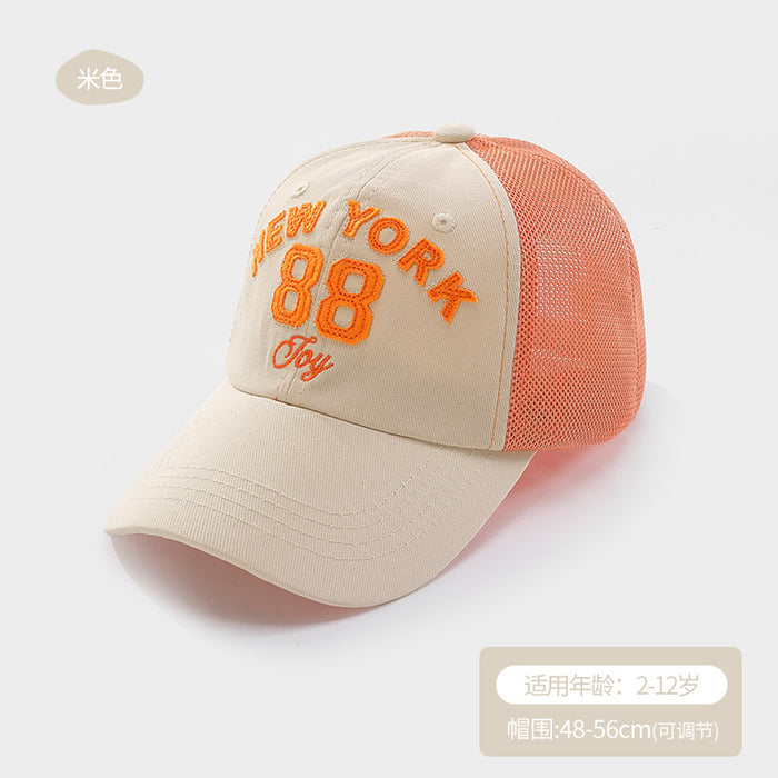 Wholesale Children's Baseball Caps Letter Printing Men's and Women's Caps Outdoor MOQ≥2 JDC-FH-MiYang003