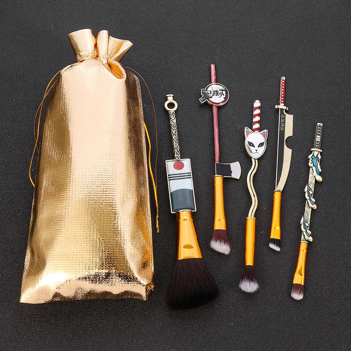 Wholesale Anime Peripheral Haori Kamado Cute Metal Makeup Brush (M) MOQ≥3 JDC-MB-GYu014