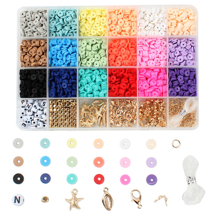 Wholesale 24 Grid DIY Resin Clay Bead Bracelet Set MOQ≥2 JDC-DIY-AoF001