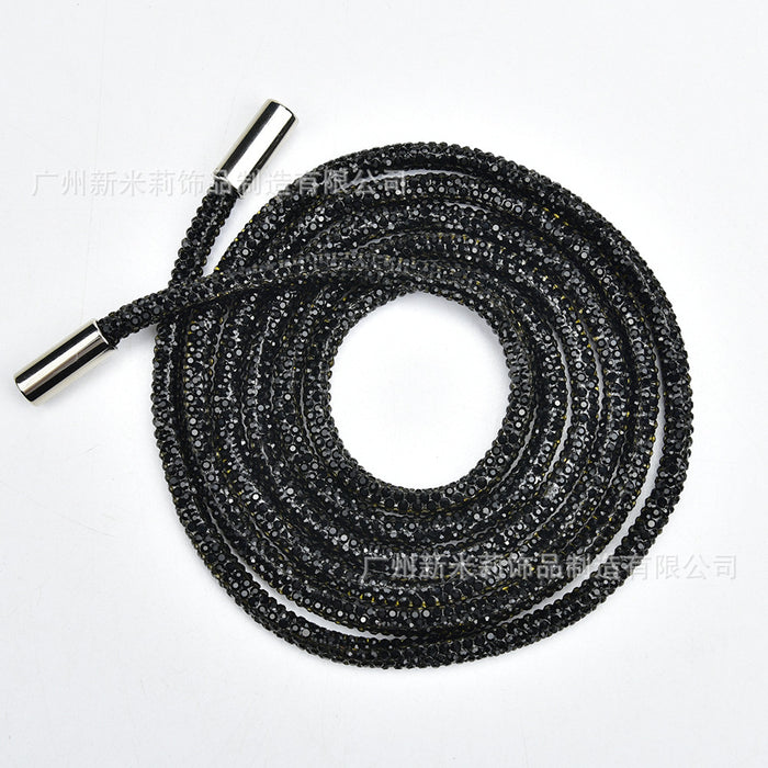 Wholesale Full Diamond Glass Rhinestone Clothing Accessories Rhinestone Strings for Hoodies JDC-CSA-XMLi001