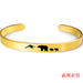 Jewelry WholesaleWholesale gold stainless steel bear father's Day gift Bracelet JDC-BT-ganggu010 Bracelet 钢古 %variant_option1% %variant_option2% %variant_option3%  Factory Price JoyasDeChina Joyas De China