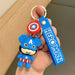 Jewelry WholesaleWholesale Cartoon Bear Doll PVC Silicone Alloy Keychain (F) JDC-KC-FeiRun021 Keychains 飞润 %variant_option1% %variant_option2% %variant_option3%  Factory Price JoyasDeChina Joyas De China