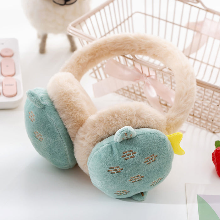 Wholesale Earmuffs Plush Kids Adjustable Fruit Earmuffs Warm JDC-EF-ZhuoH001