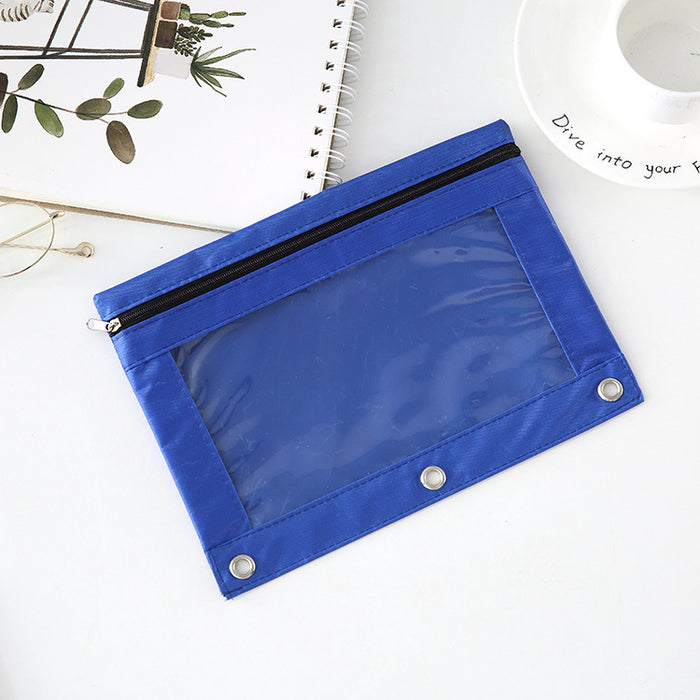 Wholesale Oxford Cloth Stationery Bag Pencil Bag MOQ≥2 JDC-PB-XHZ001