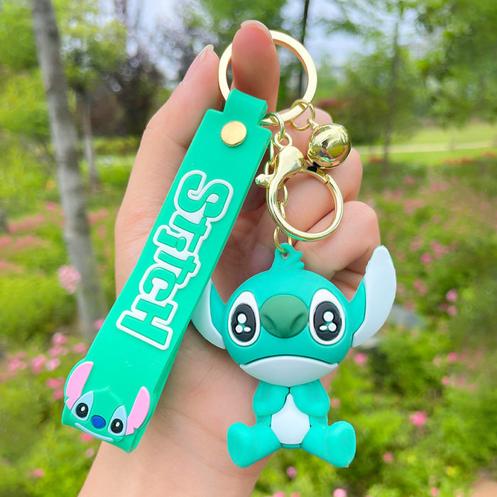 Wholesale Cartoon Silicone Keychain (M) JDC-KC-FeiRun073