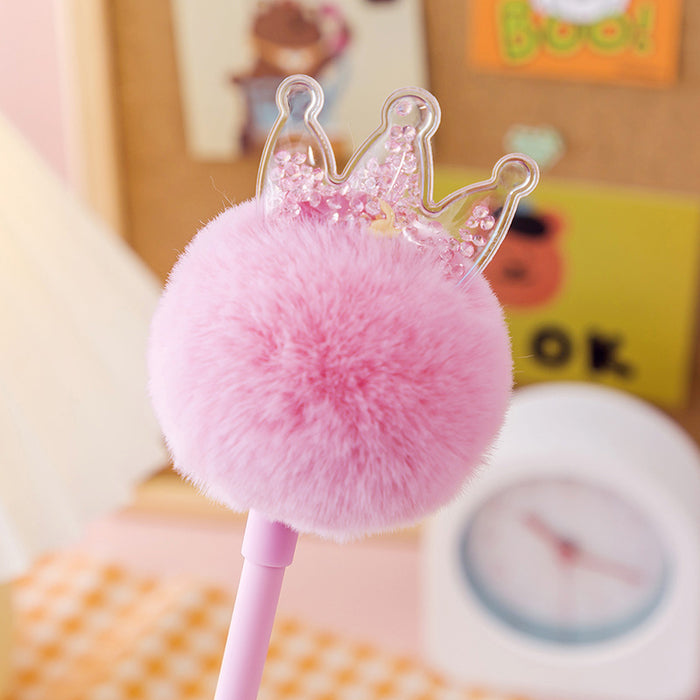 Wholesale Plush Shaped Sequin Ball Gel Pen JDC-BP-XuF001