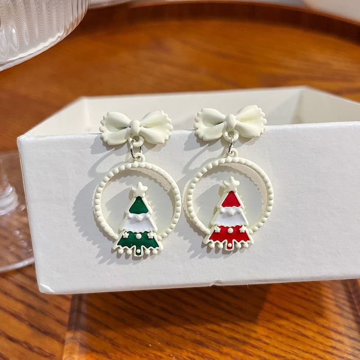 Wholesale Earring Alloy Christmas Creative Stud Earrings JDC-ES-MDD069