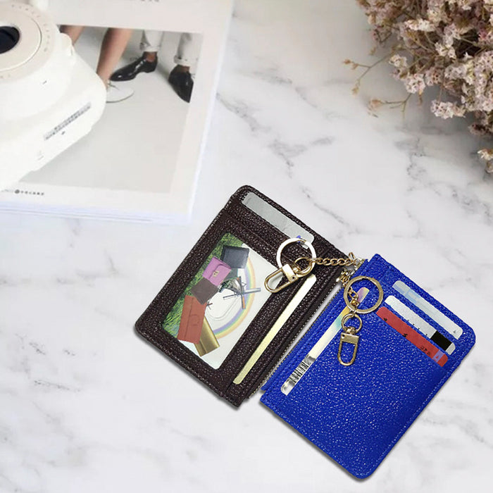 Jewelry WholesaleWholesale PU Leather Card Holder Keychain JDC-KC-XBin001 Keychains 雄彬 %variant_option1% %variant_option2% %variant_option3%  Factory Price JoyasDeChina Joyas De China