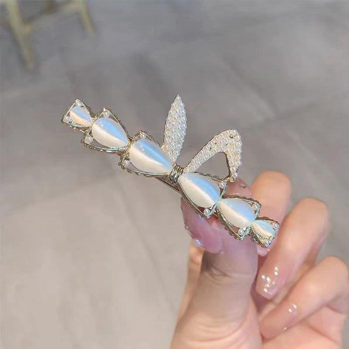 Wholesale Hair Clips Rabbit Ears Opal Metal JDC-HC-KeZi012