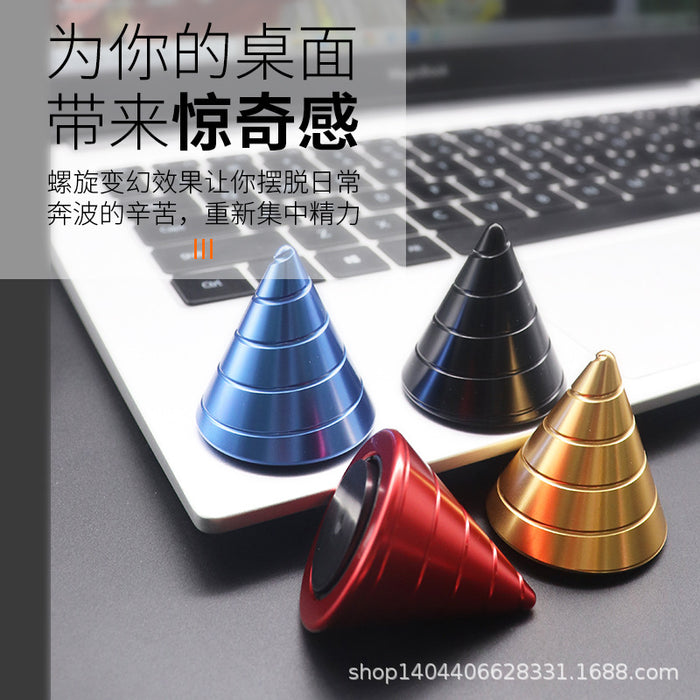 Wholesale fidget spinner mezmoglobe spherical toy tabletop cone MOQ≥3 JDC-FT-linyang003