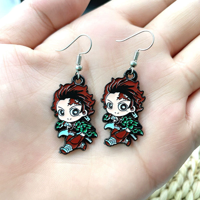 Wholesale Earrings Alloy Anime MOQ≥2 JDC-ES-FuSu014