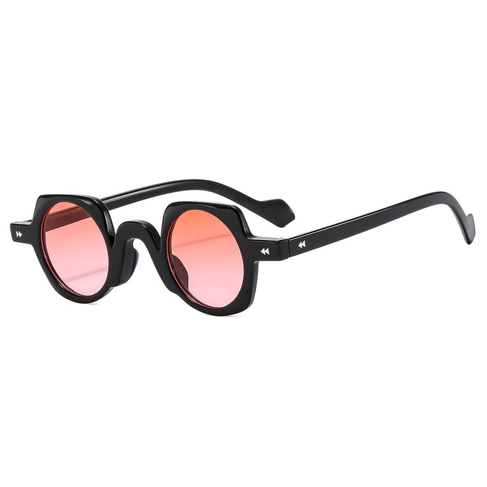 Wholesale Sunglasses PC Retro Round Outdoor Sunscreen MOQ≥2 JDC-SG-MinL002