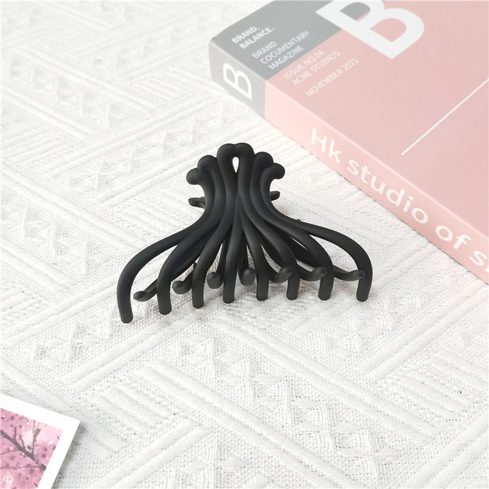 Wholesale scrub clip octopus hair clip chrysanthemum shark clip back head color MOQ≥2 JDC-HC-KEZ001