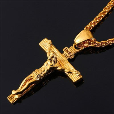 Wholesale Easter Cross Necklace Popular Necklace Clavicle Chain Necklace JDC-NE-KeJ001