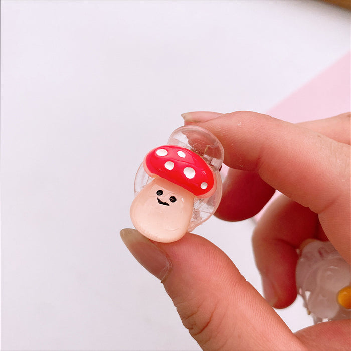 Wholesale Hair Clips Cute transparent cartoon summer small hairpin JDC-HC-MiYu015