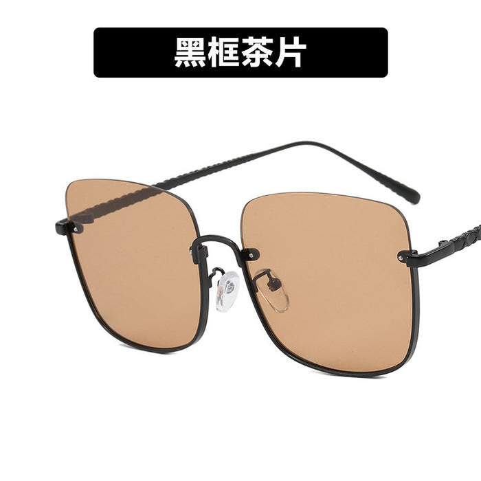 Wholesale Sunglass Resin Lens Metal Frame JDC-SG-PLS093