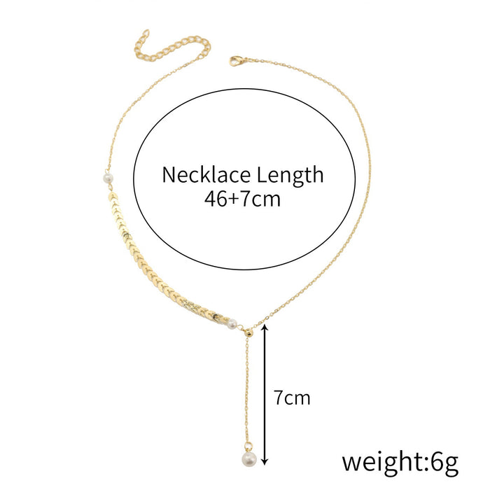 Jewelry WholesaleWholesale sweater chain metal wind sweater necklace JDC-NE-GSJY011 Necklaces 嘉溢 %variant_option1% %variant_option2% %variant_option3%  Factory Price JoyasDeChina Joyas De China