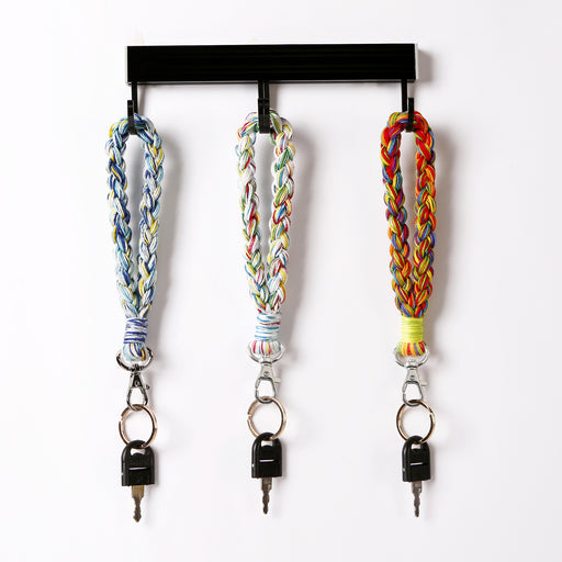 Jewelry WholesaleWholesale color hand-woven lanyard keychain MOQ≥2 JDC-KC-JM027 Keychains 杰米 %variant_option1% %variant_option2% %variant_option3%  Factory Price JoyasDeChina Joyas De China