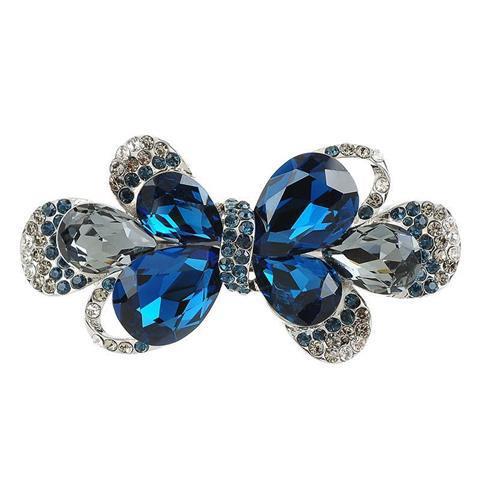 Wholesale Rhinestone Bow Hair Clip Medium Clip JDC-HC-DLA003