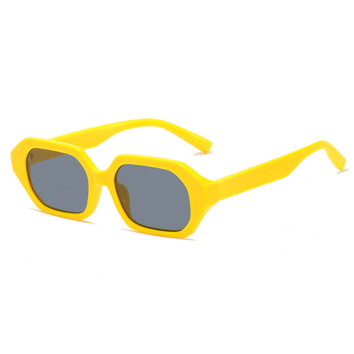 Wholesale Sunglasses PC Lens Plastic Frame MOQ≥2 JDC-SG-WNBK005