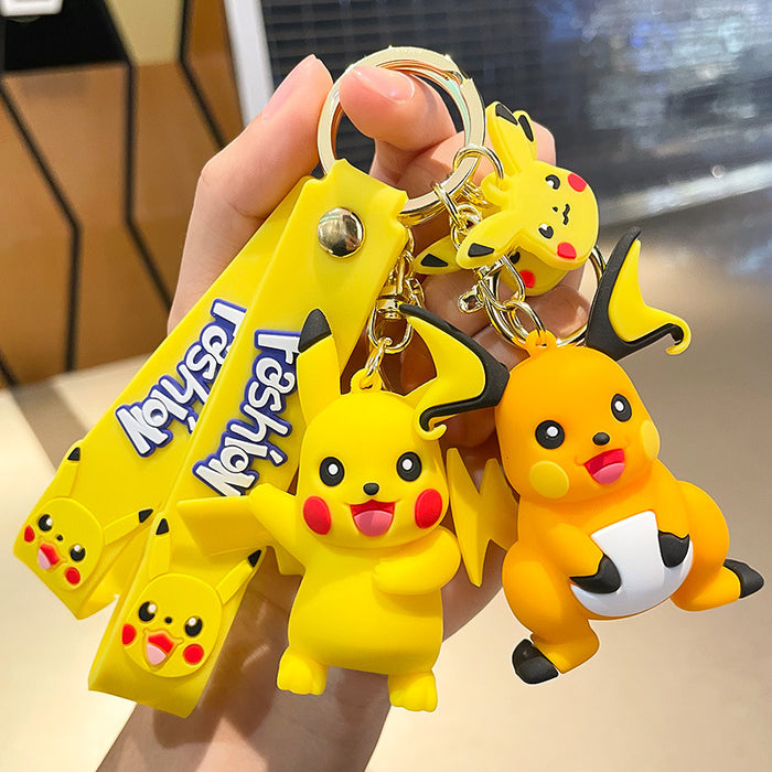 Jewelry WholesaleWholesale Cartoon Silicone PVC Keychain (F) JDC-KC-FeiRun068 Keychains 飞润 %variant_option1% %variant_option2% %variant_option3%  Factory Price JoyasDeChina Joyas De China