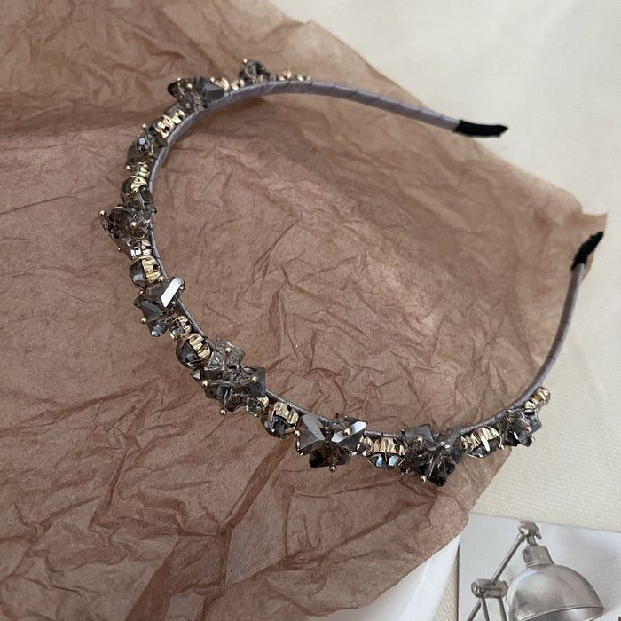 Jewelry WholesaleWholesale Crystal Vintage Hair Band Card JDC-HD-QQ001 Headband 谦谦 %variant_option1% %variant_option2% %variant_option3%  Factory Price JoyasDeChina Joyas De China