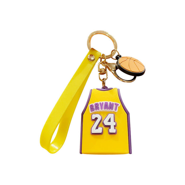 Wholesale Keychains PVC Cute Jersey JDC-KC-MXiong015